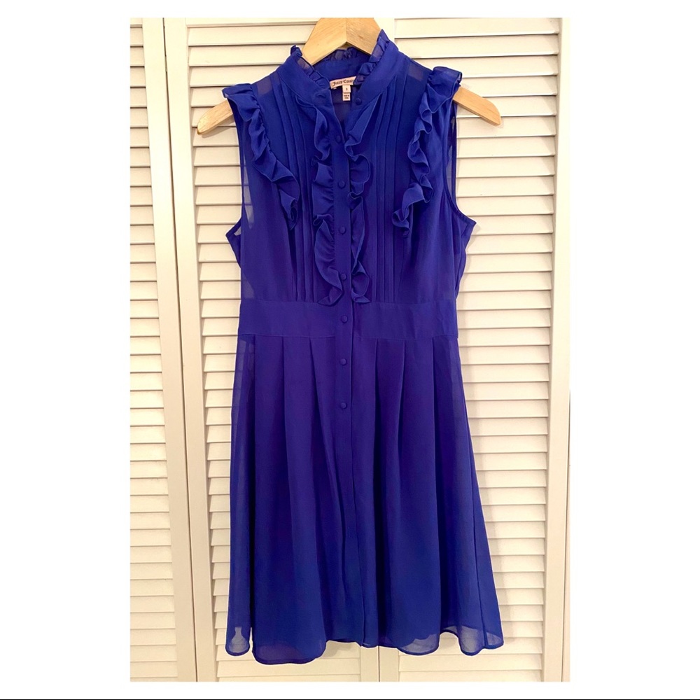 [JUICY COUTURE] Royal Blue Ruffle Dress